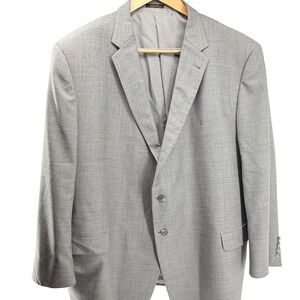 JOE JOSEPH ABBOUD RESERVE by JOS A BANK Mens Grey Wool Blazer Suit Jacket 58R